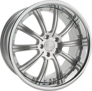 20 inch Concept RS10 silver wheels rims 5x4.5 sonata tacoma 5 lug