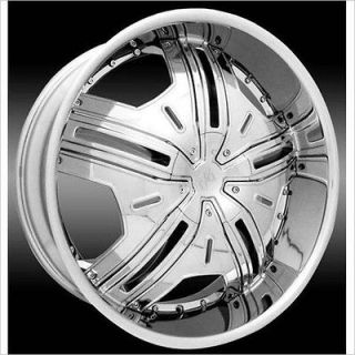 22 Inch Morphia V3 Chrome Wheels Rims 5x4.5 Altima Maxima Murano Quest