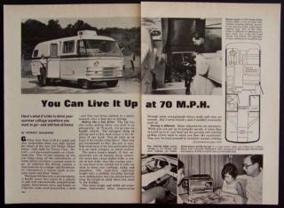 1969 Dodge 210 Travco Motor Home RV vintage Review