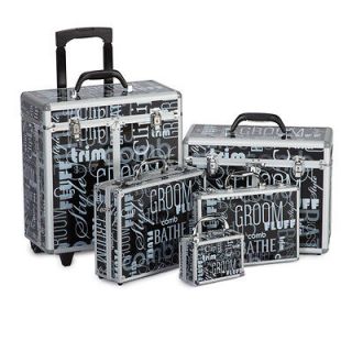 BLACK GRAFFITI PRINT   Coordinating Groomers Cases   Keeps Your Tools