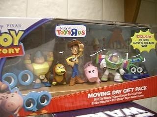 Figures Toy Story 3 Disney MOVING DAY RC Glow Car HAMM Rocky SLINKY