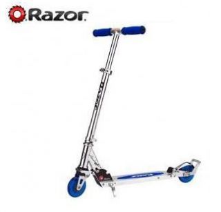 SCOOTER BLUE AGE 6+ skateboard TOP folding NEW FREE DVD value wheels