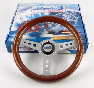 Sport Line 320 mm Wood Marine Boat Steering Wheel