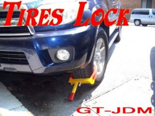 New CAR Wheel Lock BOAT Trailer Tires Clamp Anti Theft