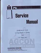 FARMALL A, AV, B, BN Tractor Service Repair Manual