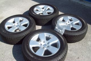 2012 Dodge RAM 1500 20 Wheels Tires Rims Silver Factory 5 Spoke Gray