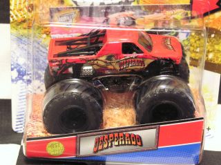 Hot Wheels 2012 Desperado w Topps Card Monster Jam Truck