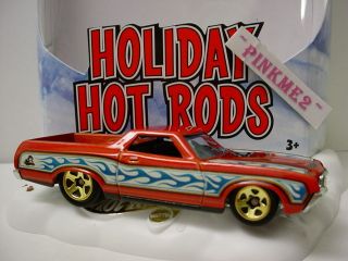 2010 Hot Wheels Holiday Rods 72 Ford Ranchero★orange★