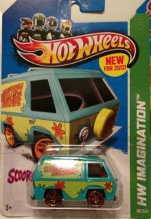 Hot Wheels 2012 Scooby Doo Mystery Machine Die Cast 1 64 Scale New
