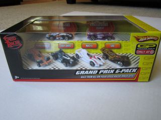  RACER COLLECTABLE CARS COMPLETE SET HOT WHEELS 2008 TARGET EXCLUSIVE