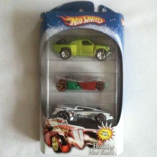 Hot Wheels 3 Pack Holiday Hot Rods 2007