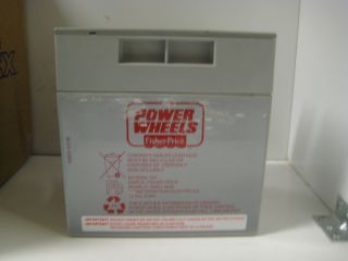 Power Wheels 12 Volt Rechargeable Replacement Battery