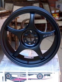  Becketts FN 01R forged racing 17X7 4X100 rims 14lbs Super Rare New