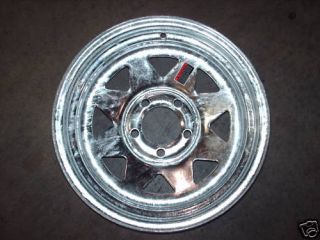13 Galvanized Spoke Trailer Rim Wheel Tire 5H 20234