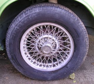 Borrani Vintage Wire Wheel Set 13X6J