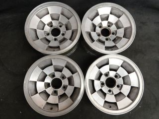 14 RARE Chevy Monte Carlo Factory alloy stock wheels 81 82 83 84 85 86