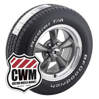 15 15x7 15x8 Gray Wheels Rims Tires 230 60R15 255 60R15 for Chevy