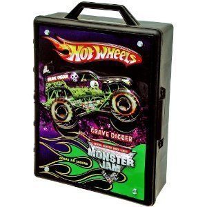 Hot Wheels Monster Jam Truck Carrying Storage Case New