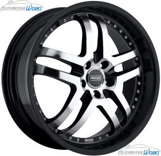 Dante 5x114 3 5x4 5 25mm Black Machined Wheels Rims inch 18