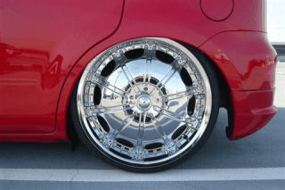 Wheels 24 inch Rockstarr 557 Rims Chrome Pkg 20 26 28