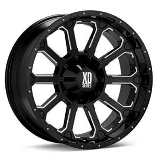 18 inch 18x9 KMC XD Black Wheels Rim 5x150 Toyota Tundra Sequoia Lexis