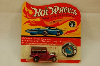 Hot Wheels Redline Classic 31 Ford Woody Pink BP