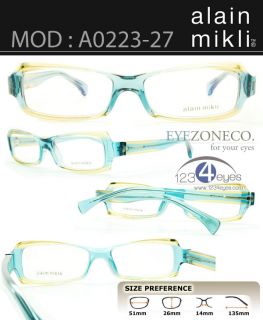 EyezoneCo Alain Mikli Eyeglass Full Rim Frames A0223 27