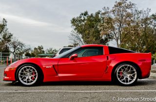 P40SC Conical 19 20 Corvette ZR1 Z06 Grand Sport TINTED BRUSHED Wheels