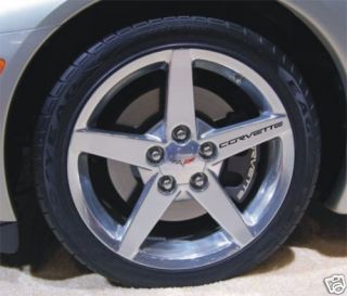 Corvette Wheel Rim Decals 