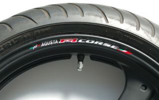 MV Agusta F4 Corse Wheel Rim Decals 750 1000 1078RR R