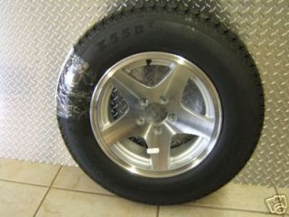 15 5 Star Aluminum Trailer Rim Tire Wheel 3S649