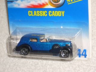 Hot Wheels 1995 Release Classic Caddy 44 Blue w SBS