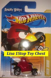Angry Red Birds 2012 Hotwheels New Models 47 50 VHTF in Stores