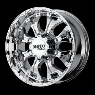 20 inch Chrome wheels rim MOTO METAL 959 Chevy Gmc Dodge 2500 3500 8