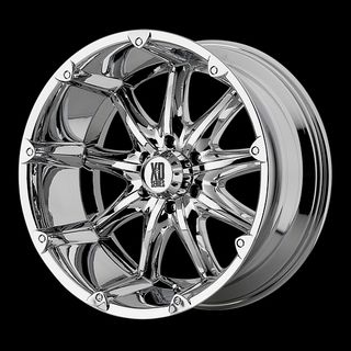 Chrome with 265 50 20 Nitto Terra Grappler at Tires Wheels Rims