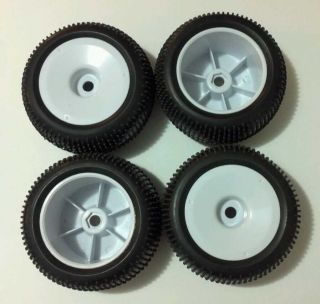 BRAND NEW 17MM 1 8 SCALE TRUGGY WHEELS TIRES BOW POSSE STYLE ZD