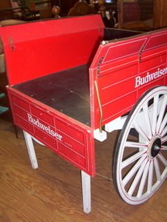 Large Display Cart 46X41X38, with Wagon Wheels, for Home or Business