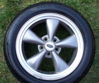 17 Mustang Rims with Pirelli P235 55 ZR17 Tires