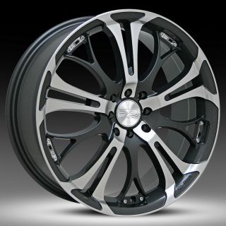 17 inch HD Spinout wheels 4x100 4x114.3 +40 Offset Honda Nissan Toyota