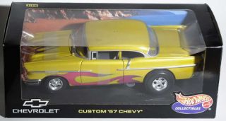 Hot Wheels Collectibles 1 18 Custom 57 Chevy 1999