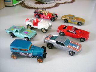 Vintage Hot Wheels Cars and Trucks 1 64 Scale