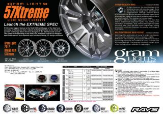 57XTREME 18x8 5 and 18x9 5 JDM Wheels Lightweight Concave