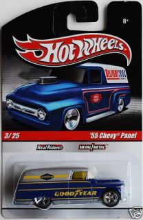 Hotwheels Slick Rides Delivery Good Year 55 Chevy Panel