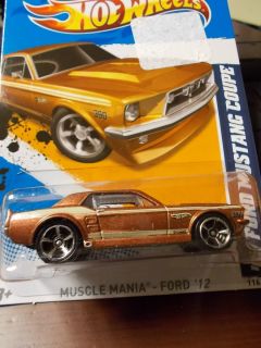 Hot Wheels Car 67 Ford Mustang Coupe 6 10