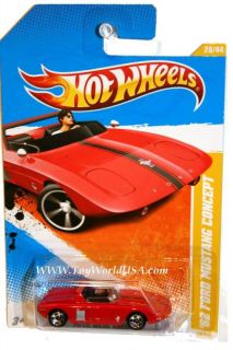 10 Hot Wheels Newmodels 28 62 Ford Mustang Concept RD