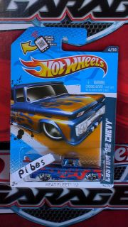 Hot Wheels 2012 Q Case USA Card Custom 62 Chevy New Mint VHTF in Hand
