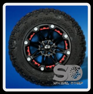  BALLISTIC JESTER WITH 275/70/18 NITTO TRAIL GRAPPLER MT WHEELS RIMS