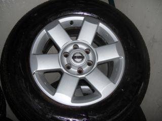 18 Nissan Titan Factory Wheels 265 75 18 Continental Tires