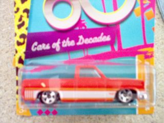 Hot Wheels Cars of The Decades 83 Chevy Silverado The 80S