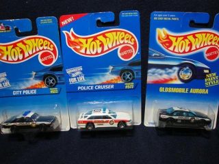 Hot Wheels Police Fire Cars